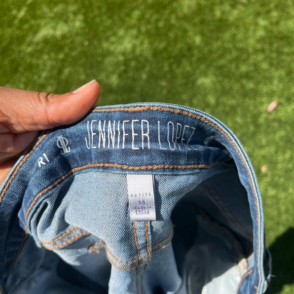Women’s Embroidered Blue Jeans by Jennifer Lopez size 14 - Picture 5 of 5
